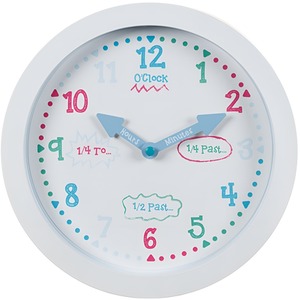 Children's Bedroom Nursery Learn To Tell The Time Clock