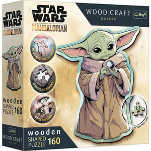 Trefl Grogu Wooden Puzzle - 160 Pieces