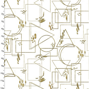 Metallic Fusion Collection Cotton Craft Fabric 110cm wide x 1m long