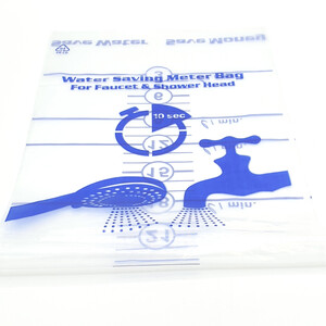 Flow Rate Bag Tap Shower Head Simple 10s Measuring Tool 0-24 lmin