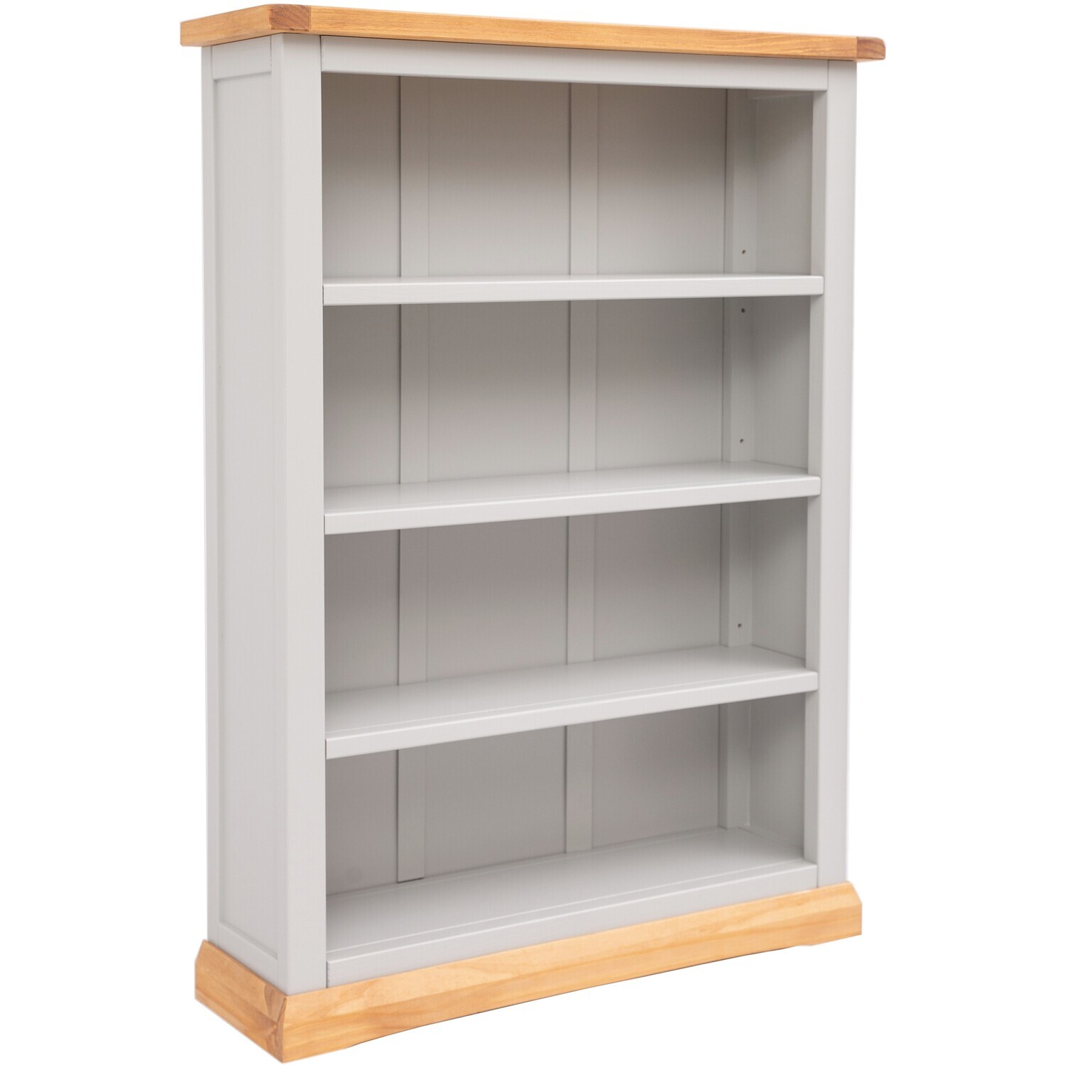 Bomporto Bookcase - Grey / 25cm / 120cm / 90cm
