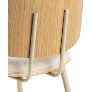 Nairobi Dining Chairs Set of 2 Chenille and Veneer