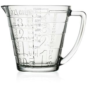 Pasabahce Transparent Glass Measuring Jug - Clear