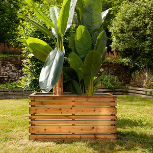 Lign Z Rectangular Wooden Planter