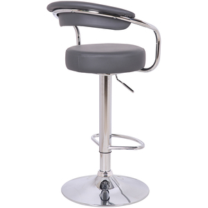 Zenith Kitchen Bar Stool, Single, Adjustable Gas Lift, Comfortable Padded Seat