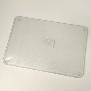Hob Cover Tempered Glass Worktop Saver Frosted With  4x Feet