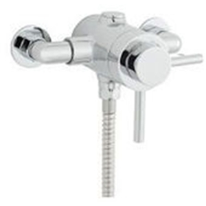 Exposed Thermostatic Shower Mixer Valve