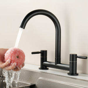 Stainless Steel Rotary Hot And Cold Water Faucet