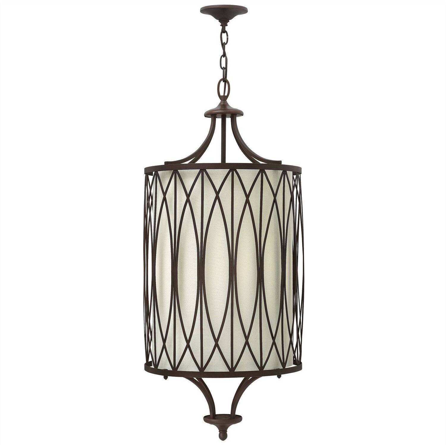 Elstead Walden 4 Light Ceiling Pendant Victorian Bronze, E14 - Victorian Bronze