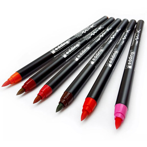 Pack of 6 Porcelain Brush Pen edding 4200