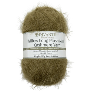 Long Plush Mink Cashmere Yarn