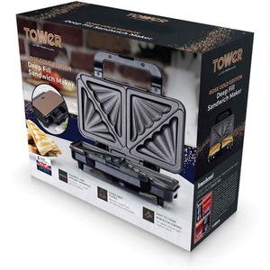 Rose Gold Sandwich Maker Deep Fill