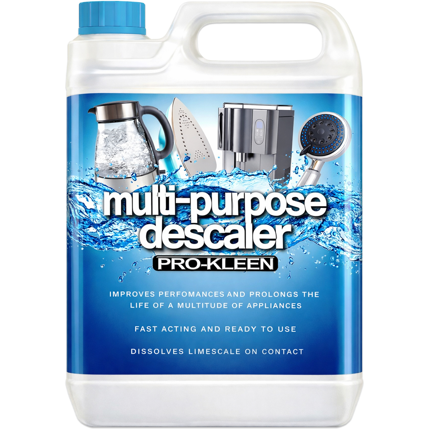 Image of Liquid multi-Purpose Descaler - Blue /&hellip;