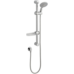 Shower Slide Rail Kit with Soap Tray and Six Mode Shower Head Handset