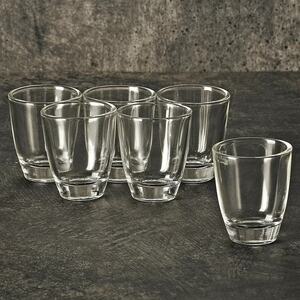 45ml Small Shooter Glasses - Vodka, Whiskey & Liquor - Clear - Set of 12