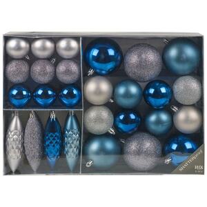 31-Pieces Christmas Bauble Set - Light Blue