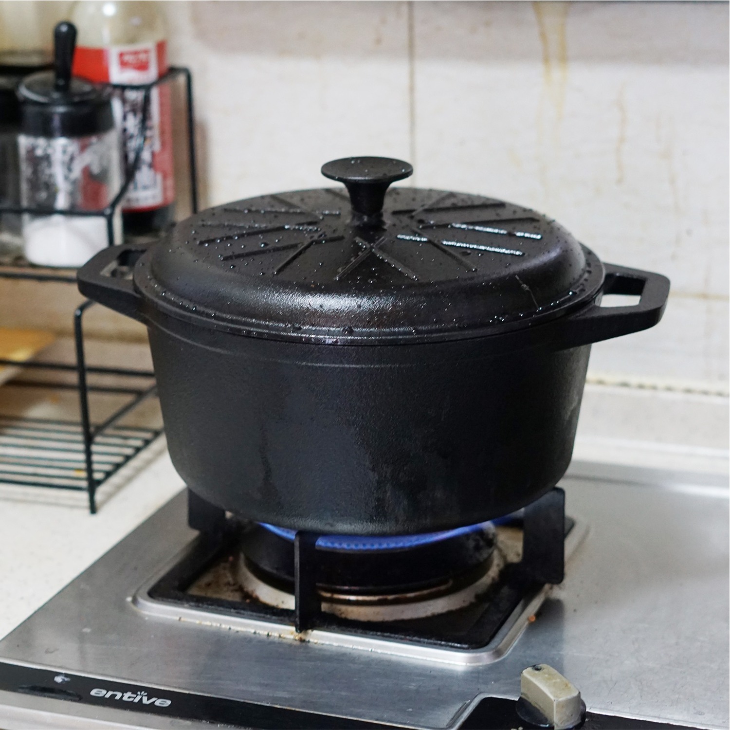 Image of Cast Iron 4.7 Litre Casserole Dish&hellip;