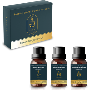 Set of 3 Fragrance Oil For Her Inspired Scents