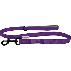 HugglePets Purple 1m x 1.9cm Padded Dog Lead
