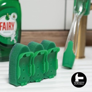 Fairy Dish Brush Refill Pads Pack of 3 Replacement Washing Up Soap Heads