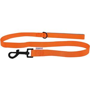 HugglePets Orange 1m x 1.9cm Padded Dog Lead