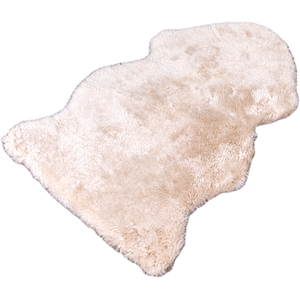 Cream Short Pile Sheepskin Rug