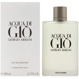 Acqua di Gio For Him 200ml Spray EDT Mens Fragrance