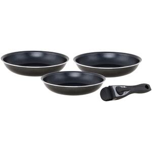 3PCS Frying Pan Set - Black