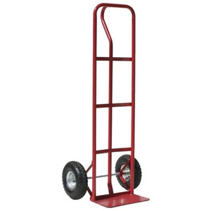 High Back P Handle Sack Truck, Large Toe Plate, 250kg