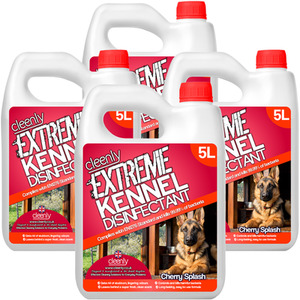 Extreme Kennel Disinfectant, Deodoriser, and Cleaner Cherry