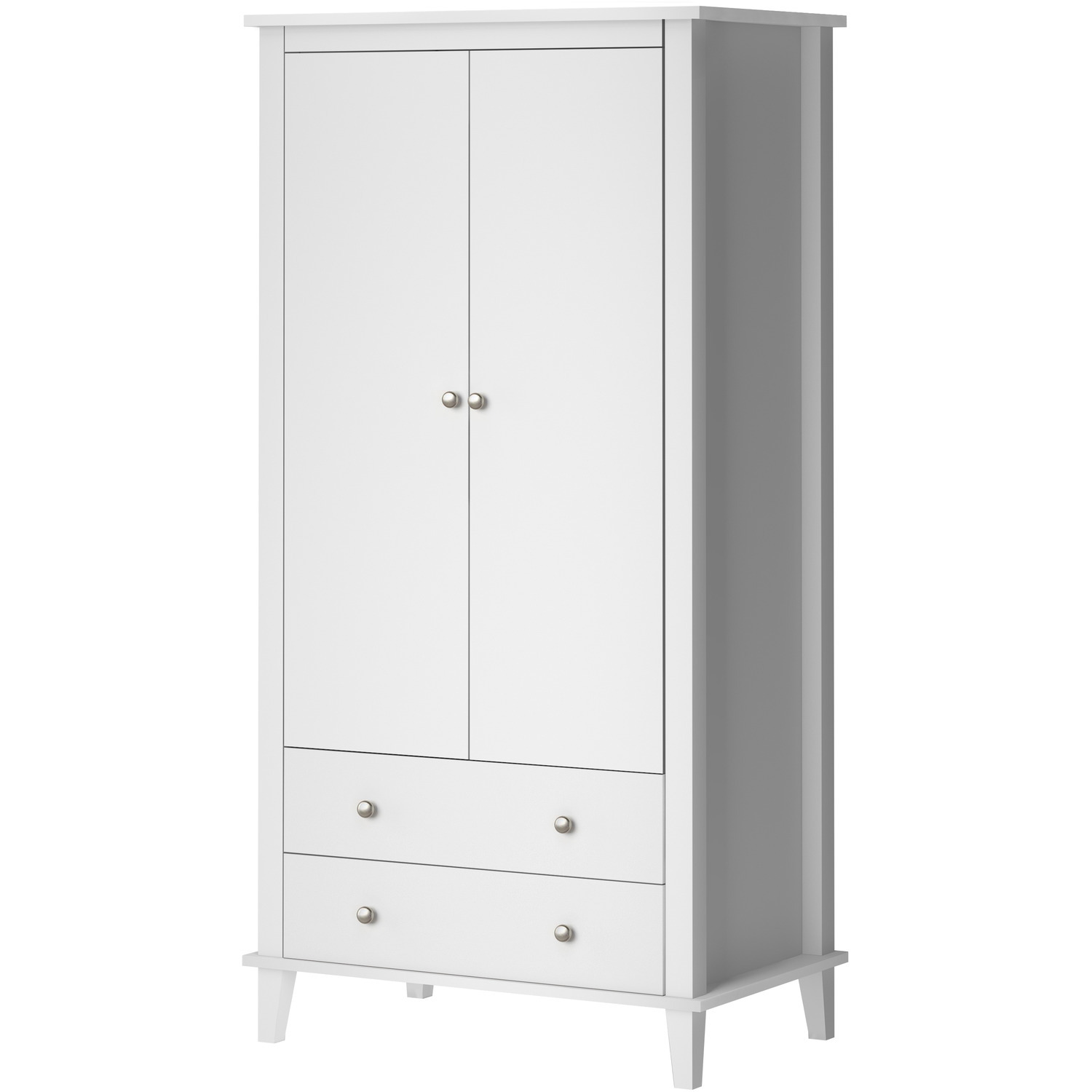 Poppy Wardrobe - White