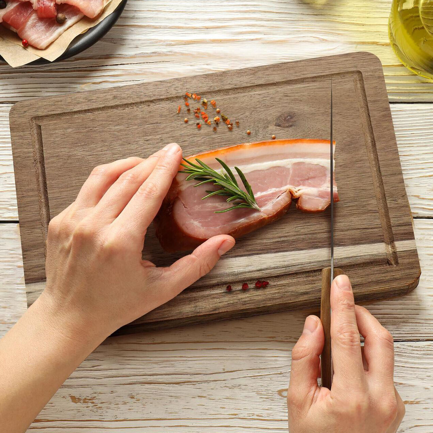 Image of Chopping Board Thick Wooden Cutting Board&hellip;