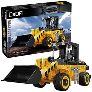 CaDa Mini Engineering Loader Construction Set 403 Pieces