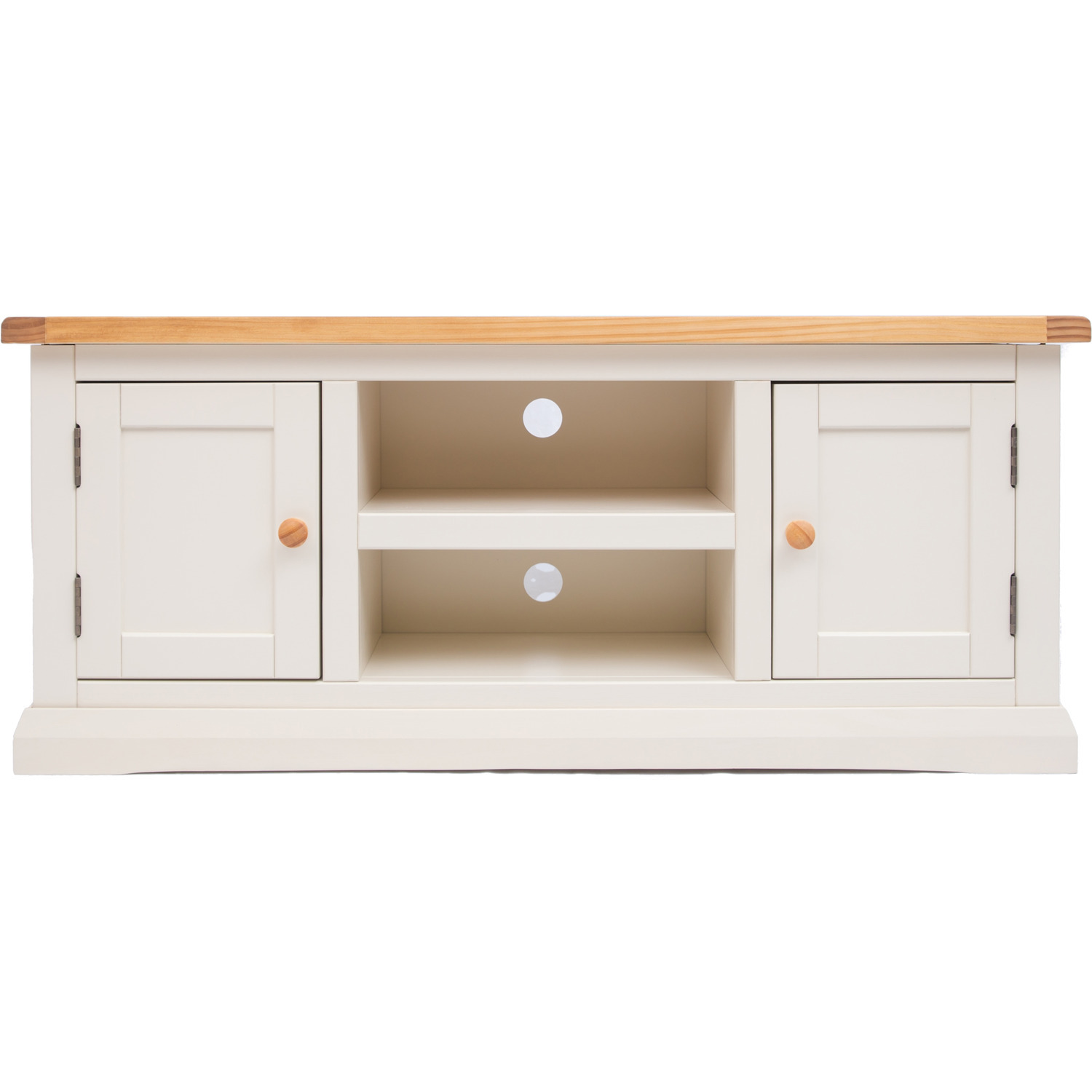 Castelli 2 Door TV Stand - White