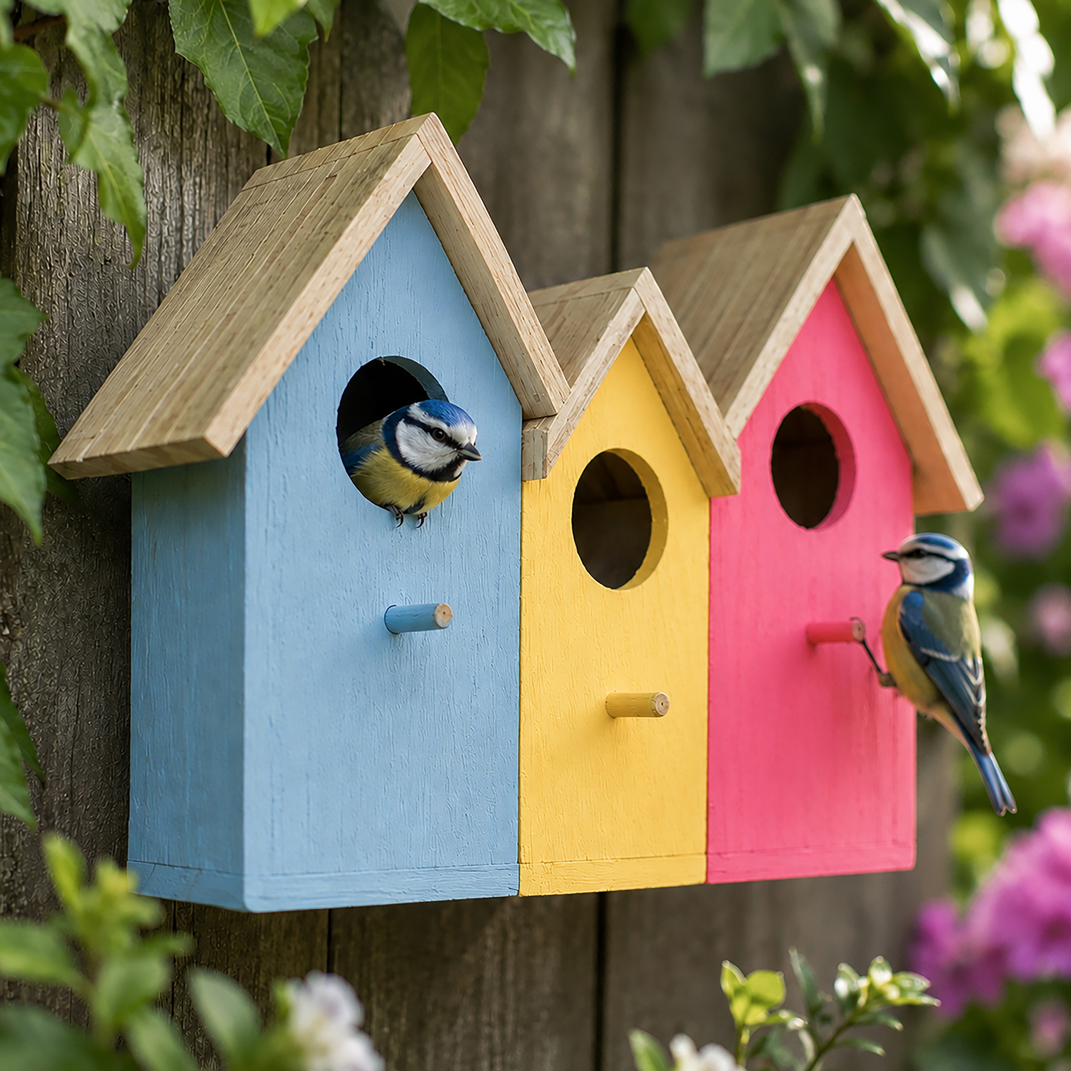 Image of 3 in 1 Colourful Hanging Wooden&hellip;
