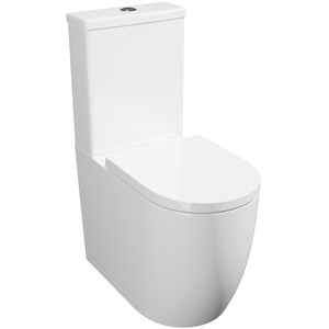 Round Open Back Comfort Height Rimless Pan