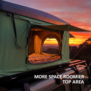 Pop-Up Car Roof Tent with Retractable Ladder