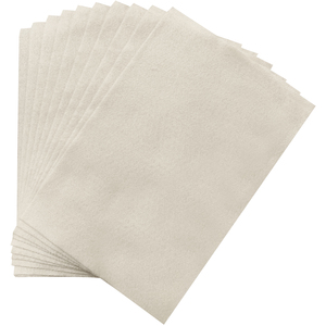 Pack of 10 A4 Ivory Coloured Felt 180gsm Sheets