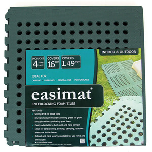 Playground Gym Garden Anti-Fatigue Safety Floor Mats Green