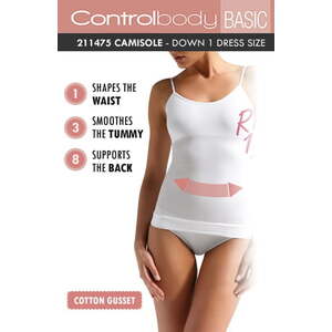 Black Control Body Shape Lingerie Camisole Top