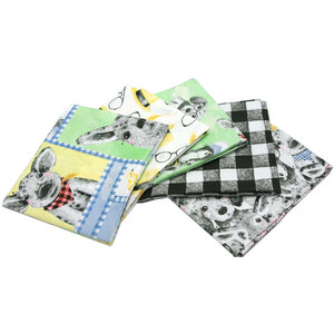 Fancy Farm Collection Cotton Fat Quarter Bundle (5 pack)