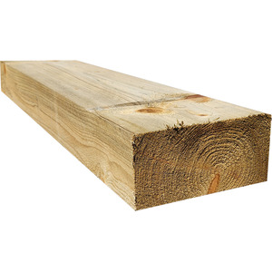 Snowdon Timber Treated Sleeper (H) 100mm (W) 200mm (L) 1.2m - Pack of 10