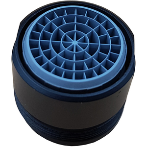 Invena 28mm Black Aerator Silicone Tap Insert Easyclean Bath Water Saving