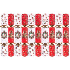 Holly and Foliage Christmas Crackers