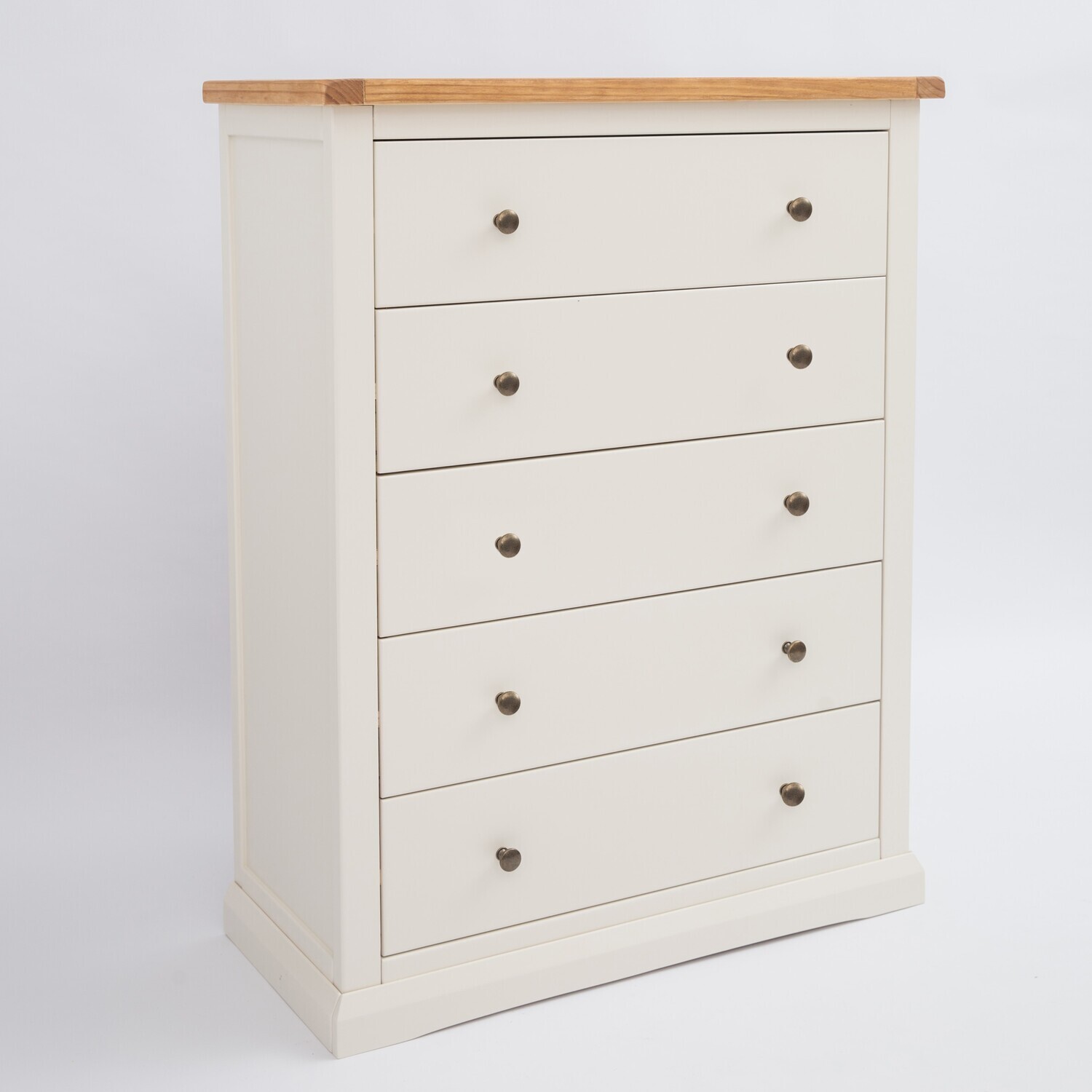 Castelli 5 Drawer Chest - White / 28kg
