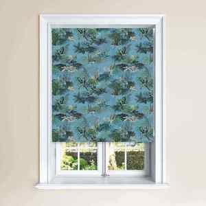 Jungle Design Blackout Roller Blinds Easy Fit Child Safety Included