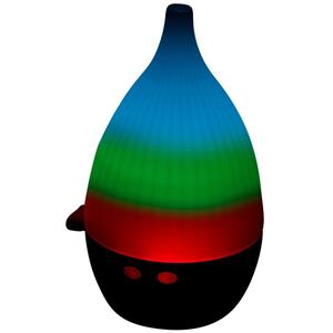 LED Portable Humidifier & Aroma Diffuser with Essential Oils - White