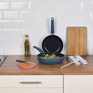 28cm Teal Blue Frying Pan