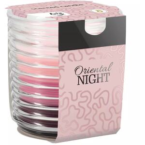 Triple Pour Tri-Colour Scented Candle - Multicoloured