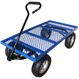 Workhorse Heavy-Duty General Purpose Platform Truck, Mesh Base, 450kg